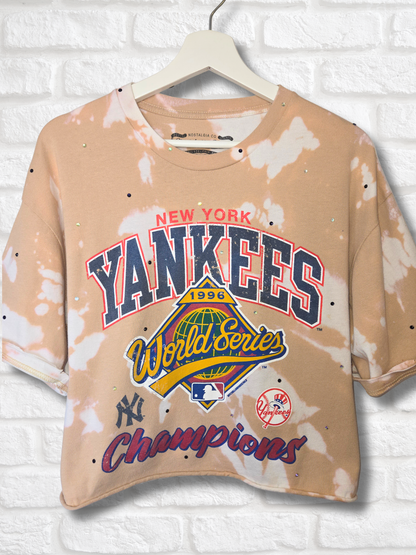New York Yankees Crop Top- XL