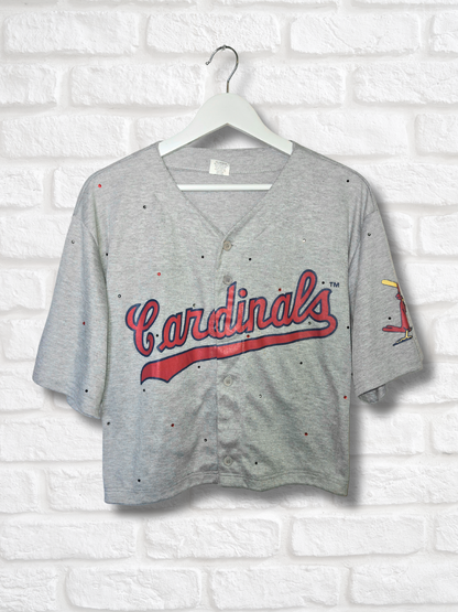 St. Louis Cardinals Crop Jersey- XL