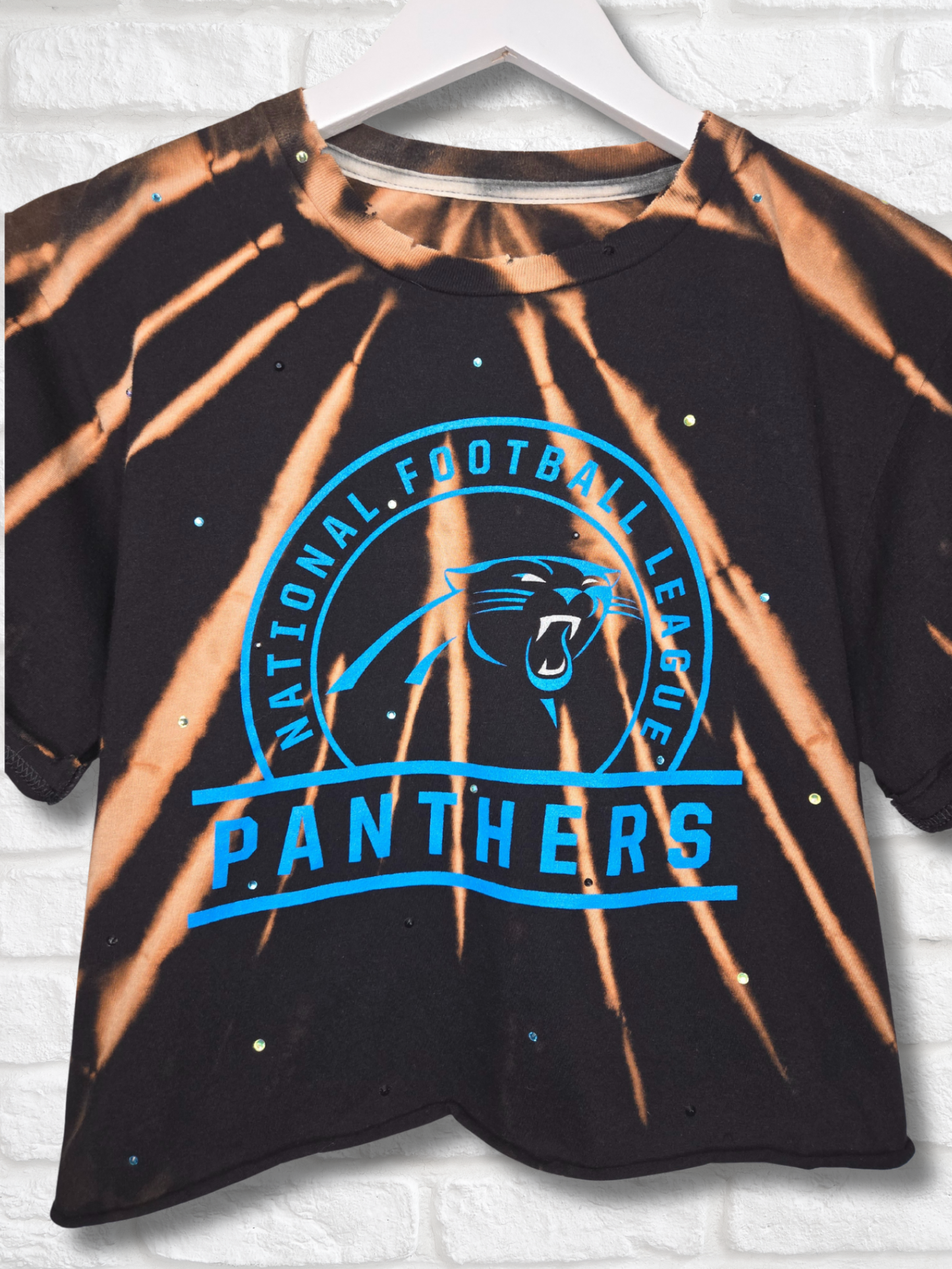 Carolina Panthers Crop Top- Medium
