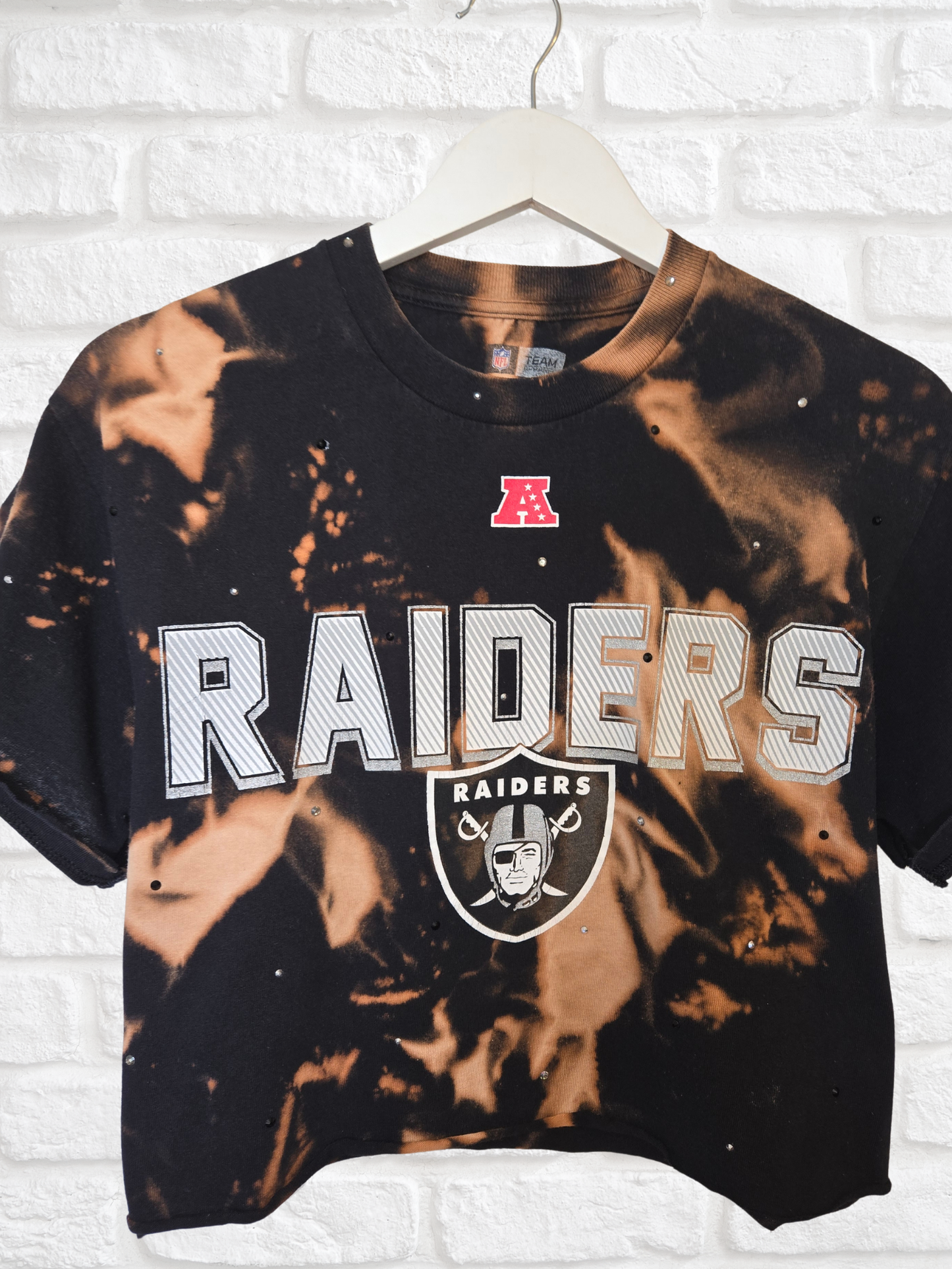 Las Vegas Raiders Crop Top- Medium