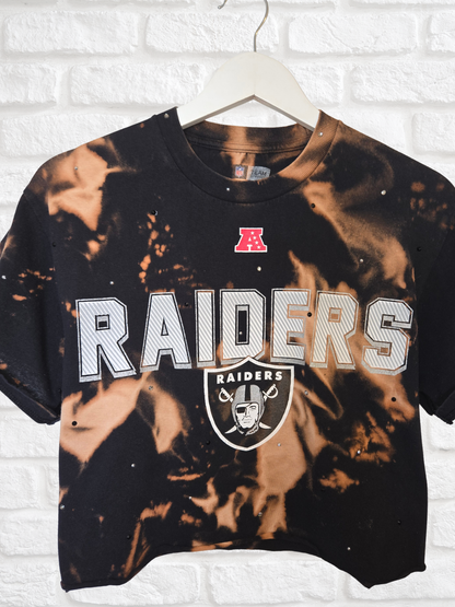 Las Vegas Raiders Crop Top- Medium