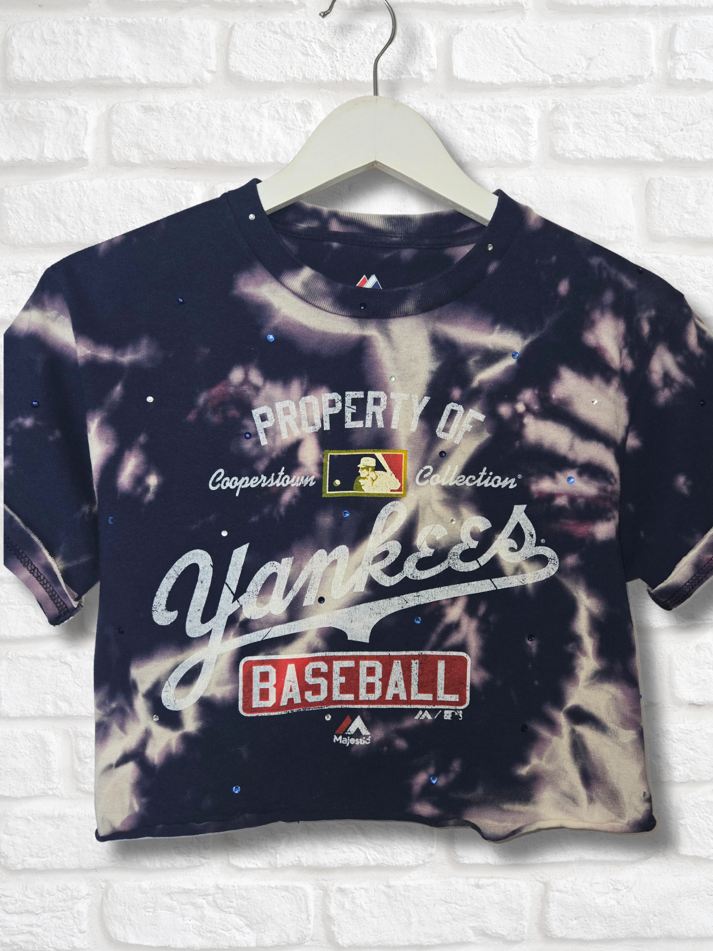New York Yankees Crop Top - Small