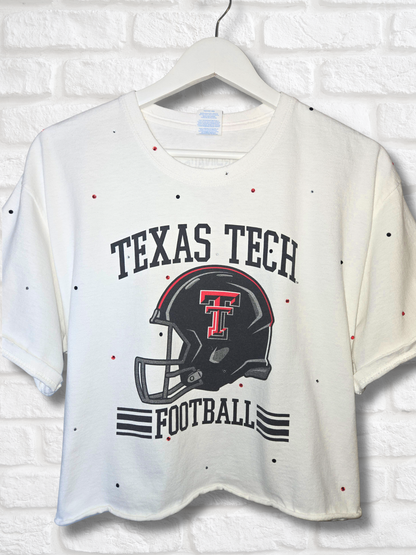Texas Tech Crop Top- Large