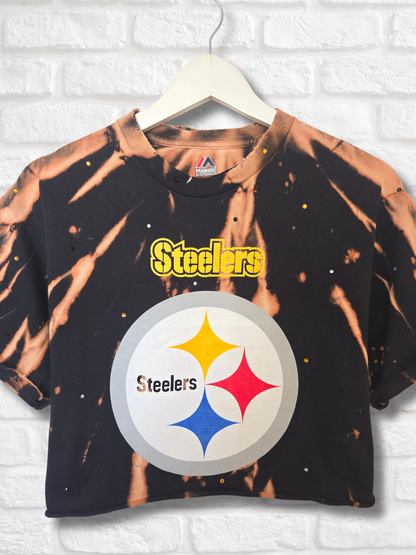 Pittsburgh Steelers Crop Top- Medium