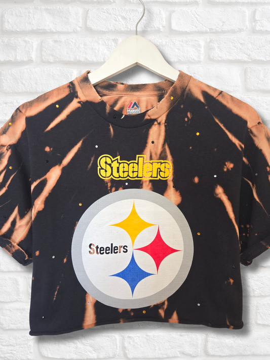 Pittsburgh Steelers Crop Top- Medium