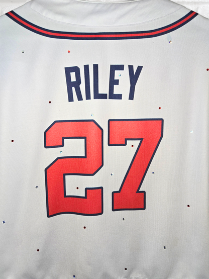 Atlanta Braves Crop Jersey- XL