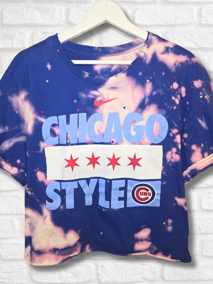 Chicago Cubs Crop Top -XL