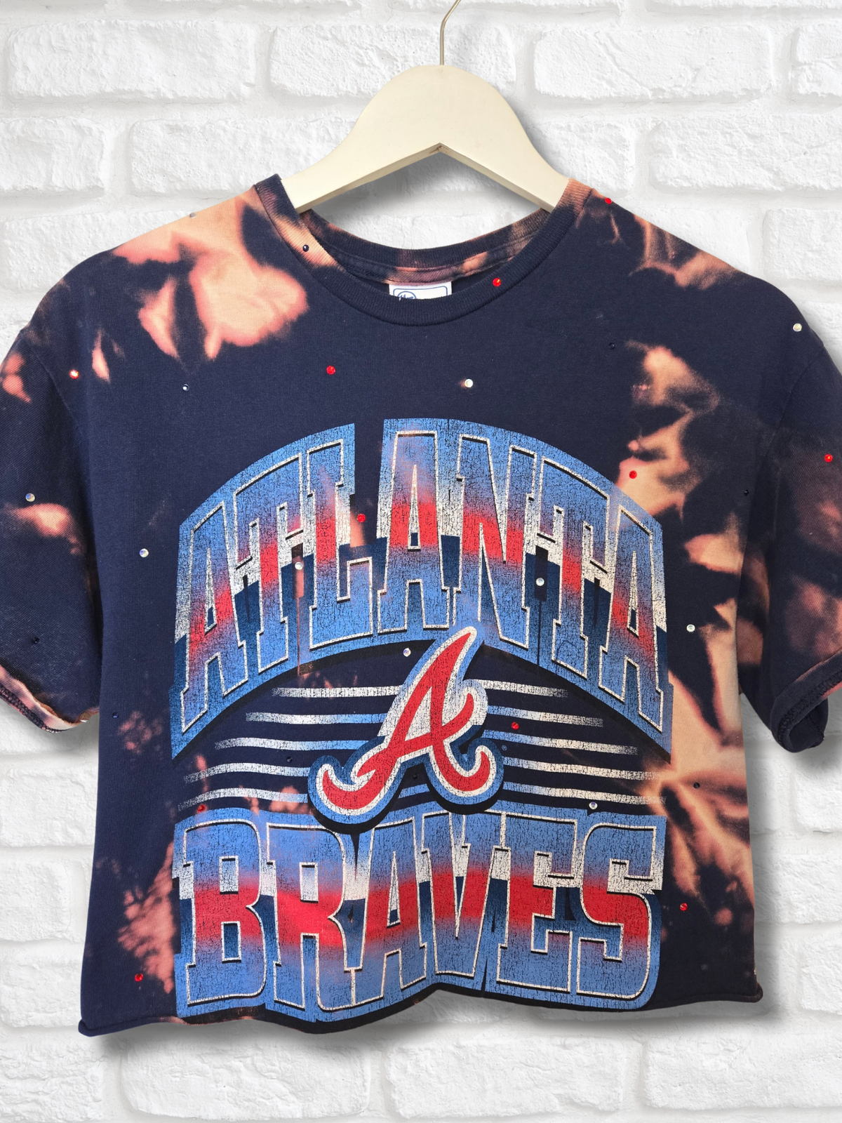 Atlanta Braves Crop Top- Large