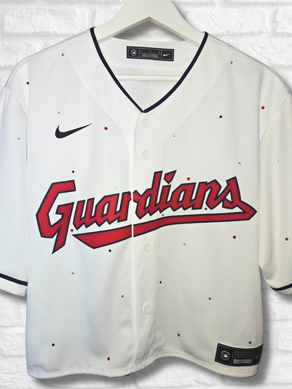 Cleveland Guardians Crop Jersey- Large