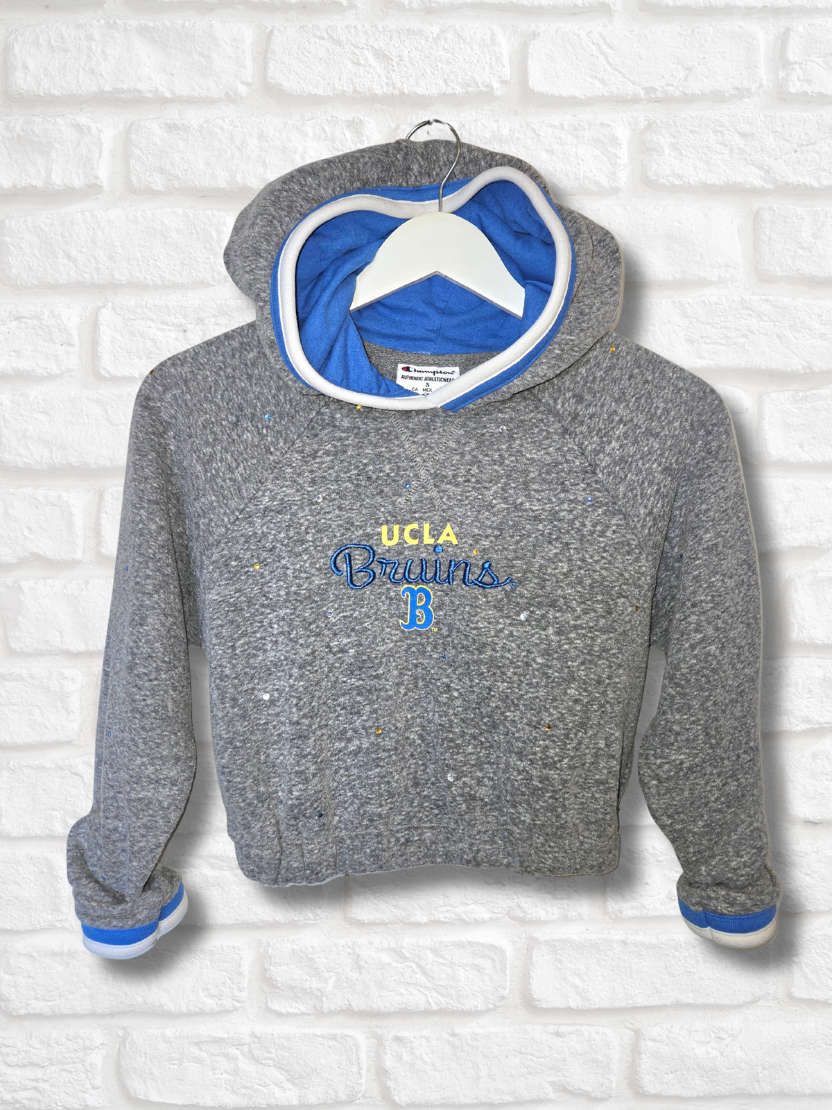 UCLA Bruins Crop Hoodie- Small