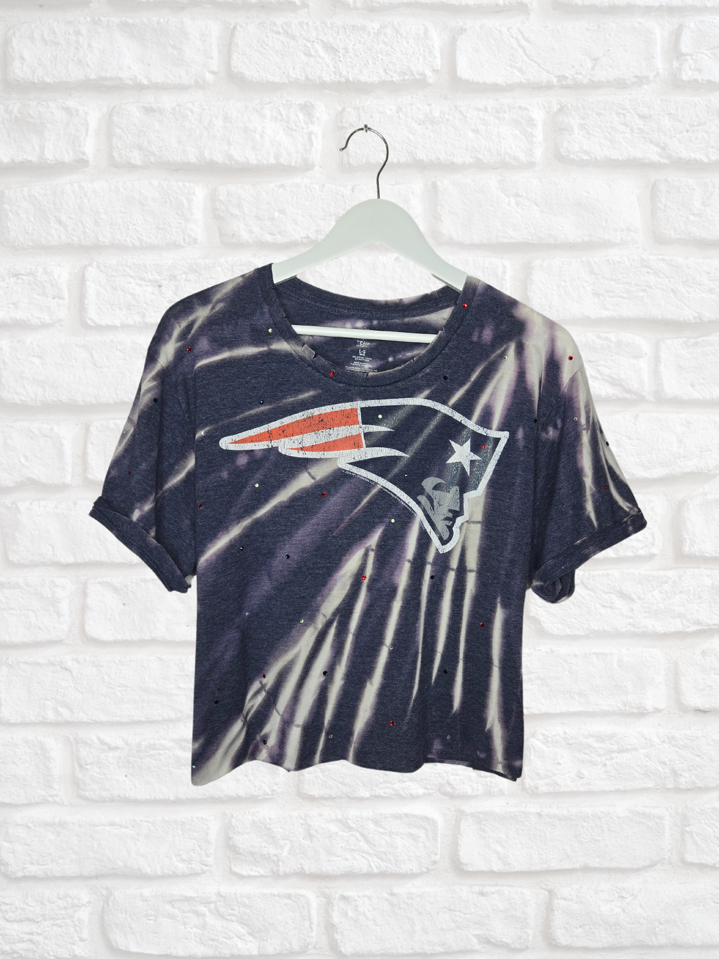 New England Patriots Crop Top