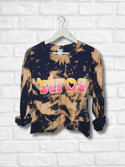 Houston Astros Crop Top- Large