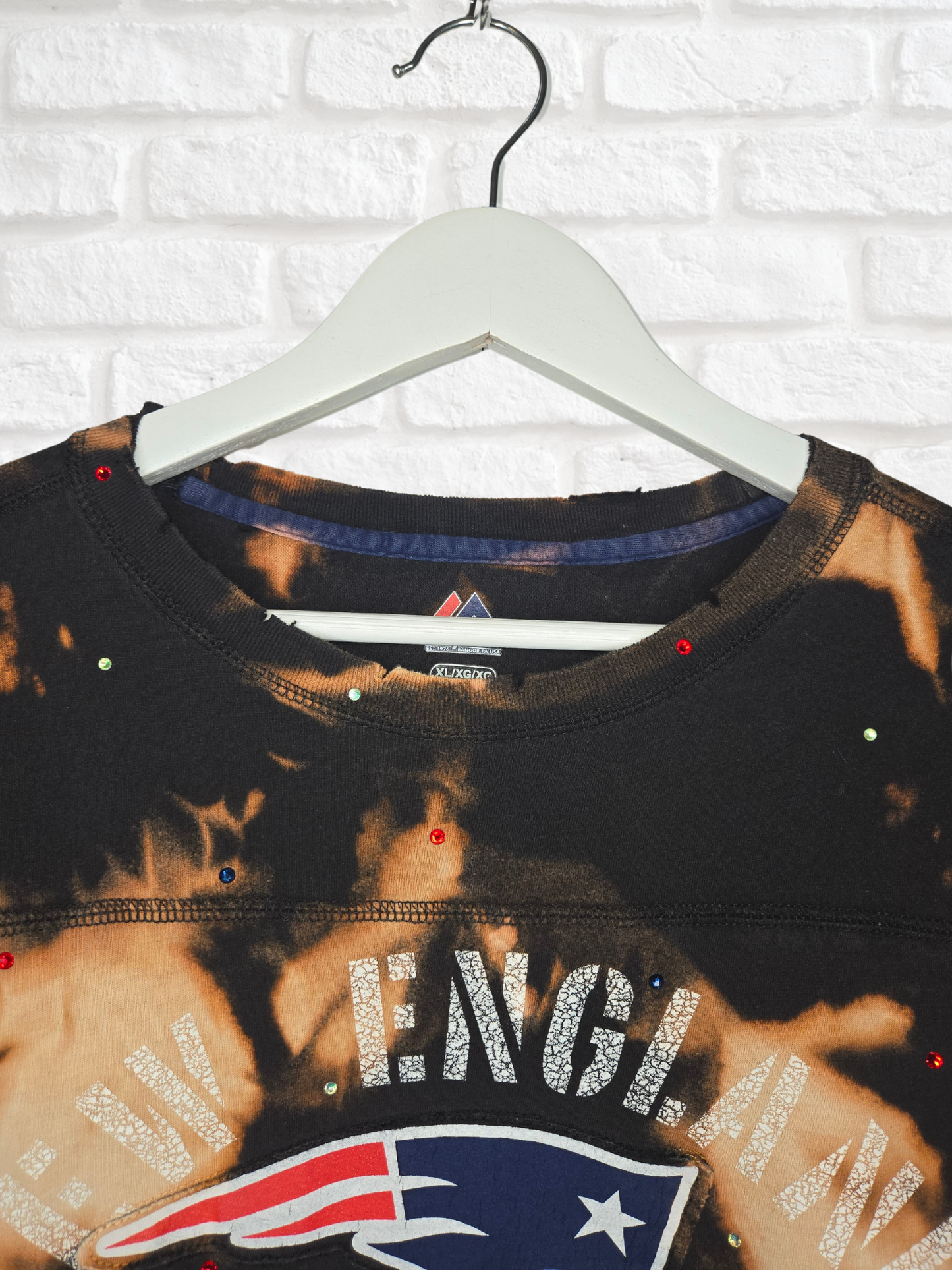 New England Patriots Crop Top