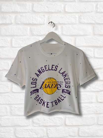 Los Angeles Lakers Crop Top