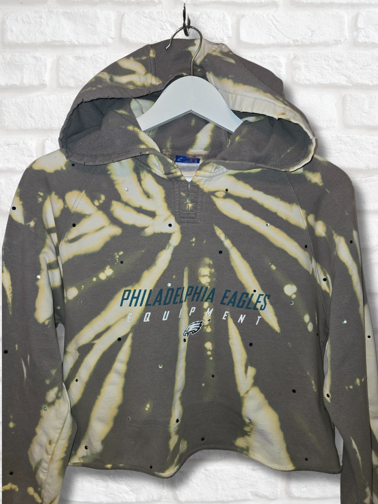 Philadelphia Eagles Crop Hoodie