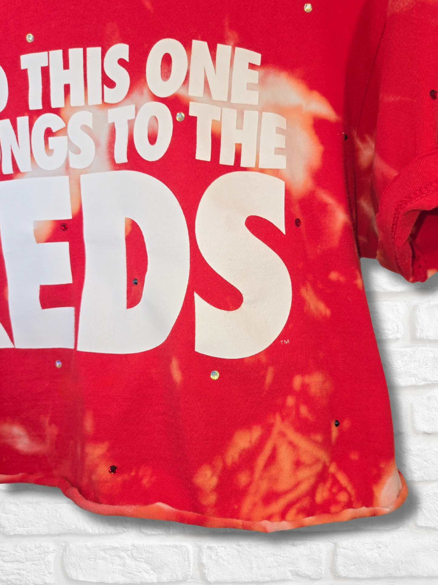 Cincinnati Reds Crop Top