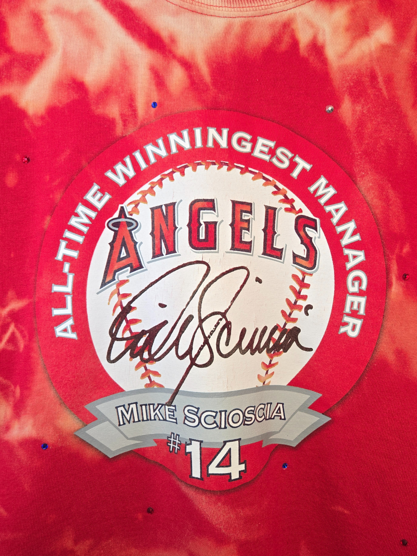 Los Angeles Angels Crop Top- XL