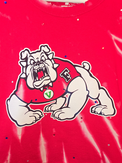 Fresno State Bulldogs Crop Top