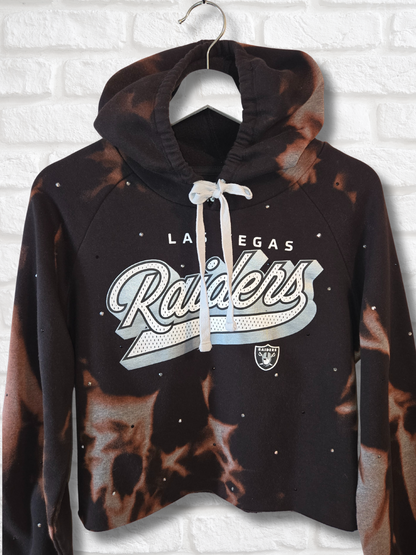 Las Vegas Raiders Crop Hoodie