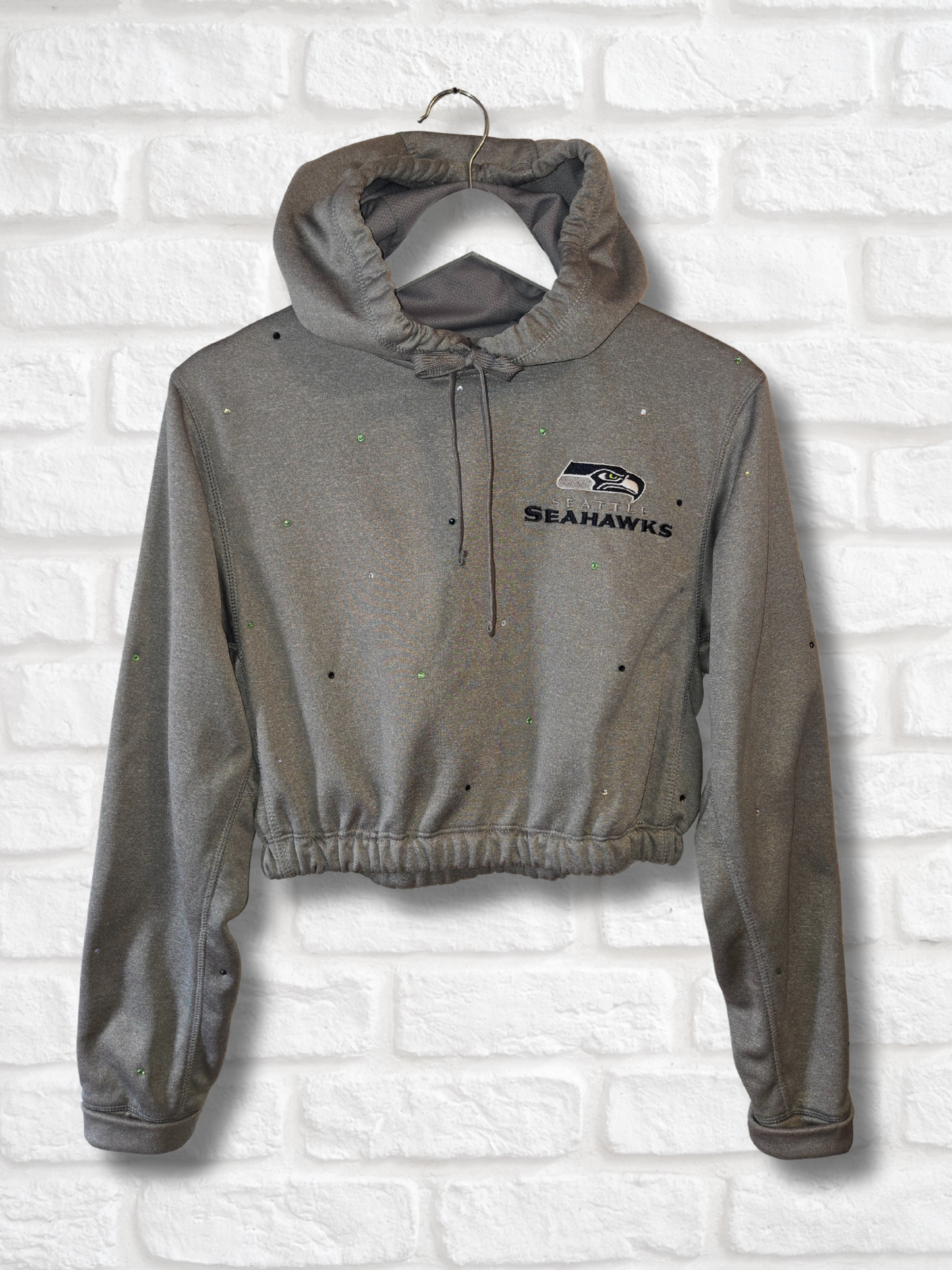 Seattle Seahawks Crop Hoodie