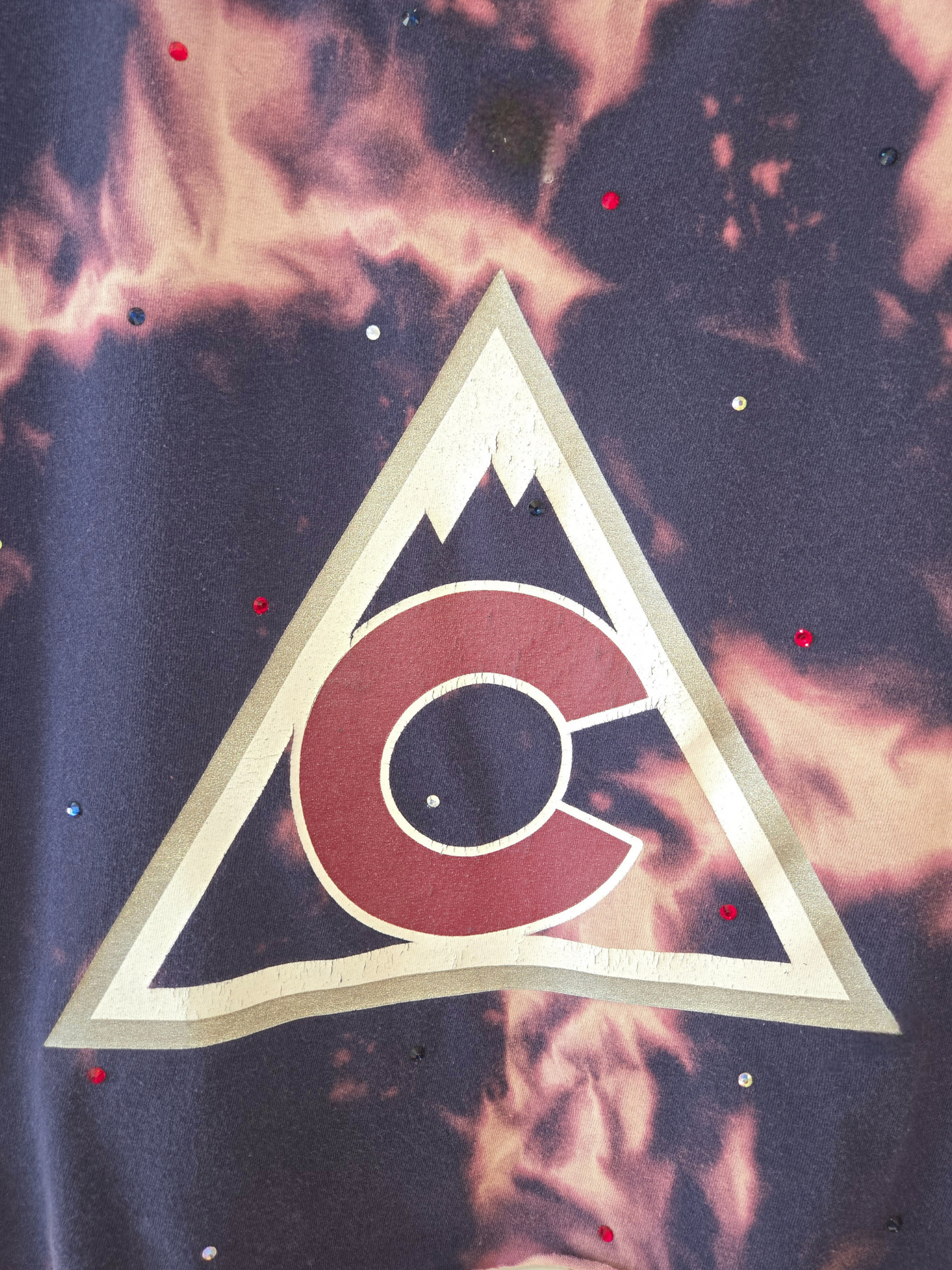 Colorado Avalanche Crop Top