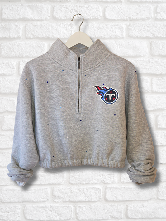 Tennessee Titans Crop Sweatshirt