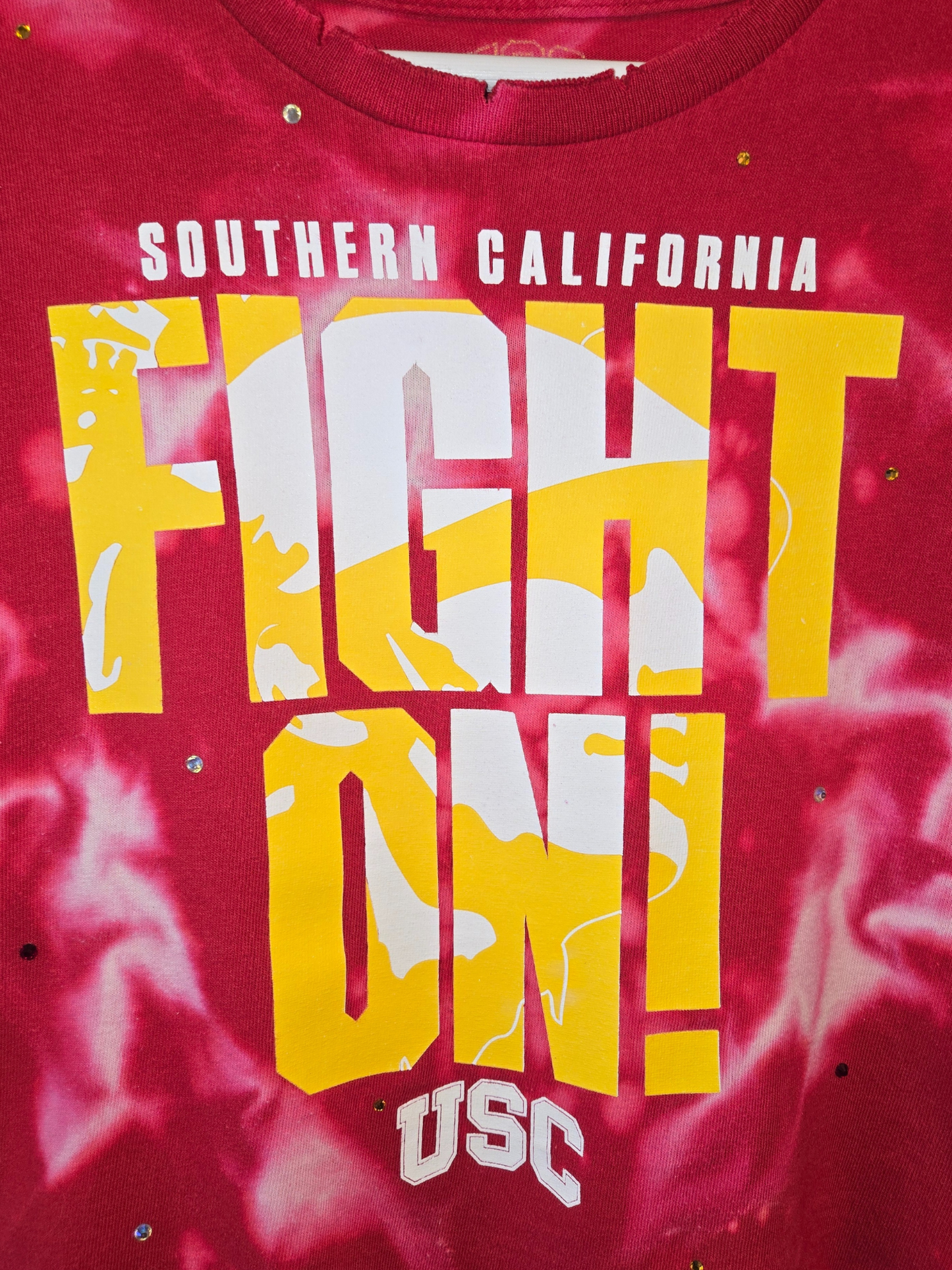 USC Trojans Crop Top