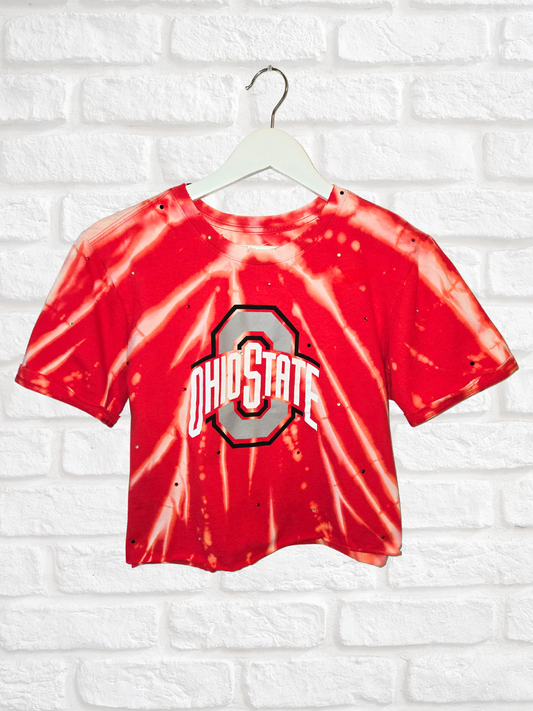 Ohio State Buckeyes Crop Top