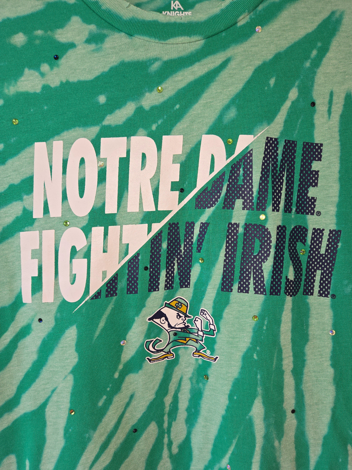 Notre Dame Crop Top