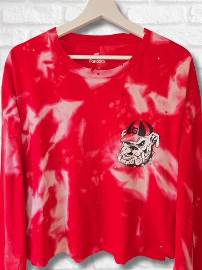 Georgia Bulldogs Crop Top