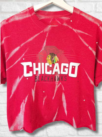 Chicago Blackhawks Crop Top