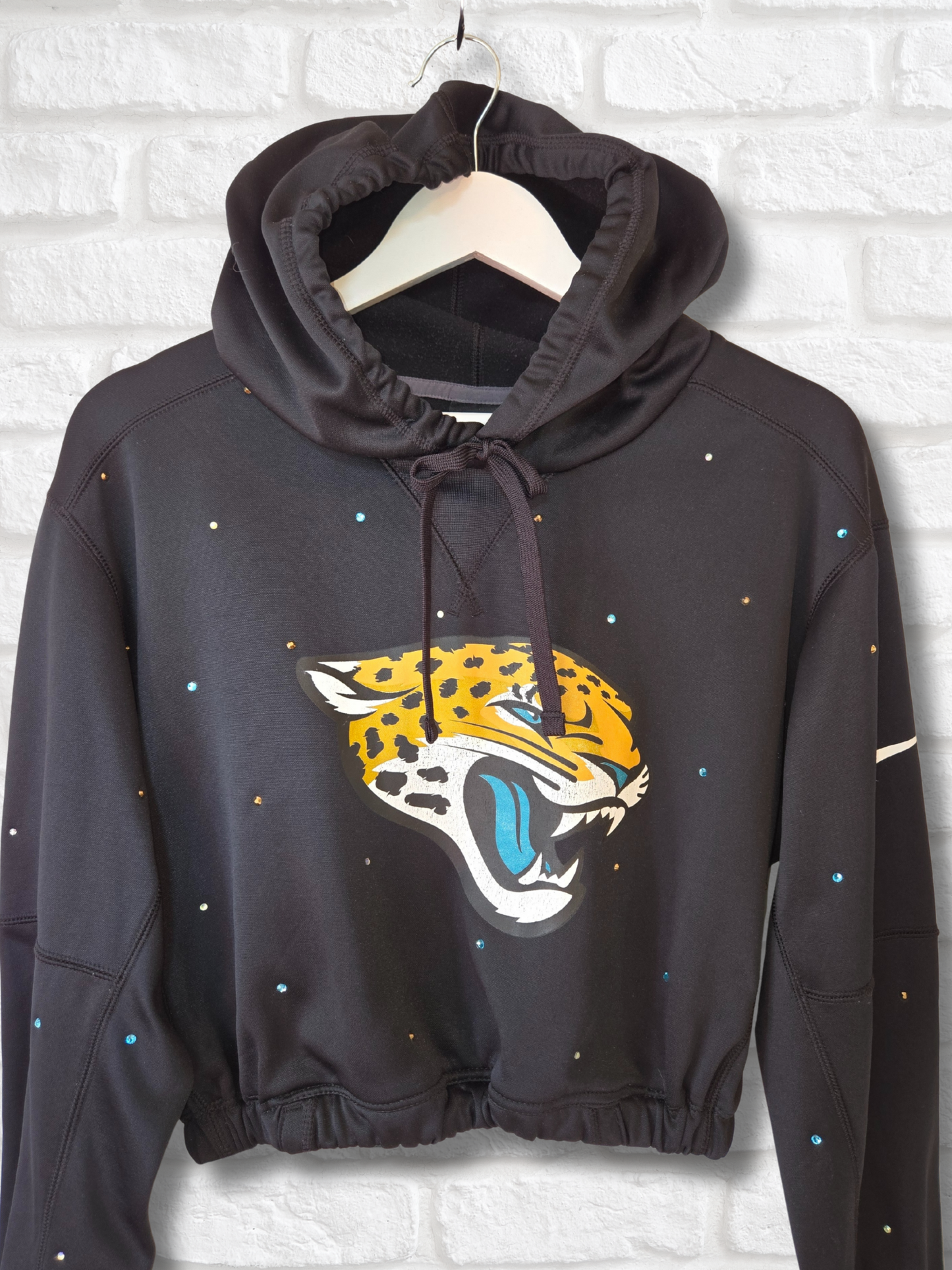 Jacksonville Jaguars Crop Hoodie