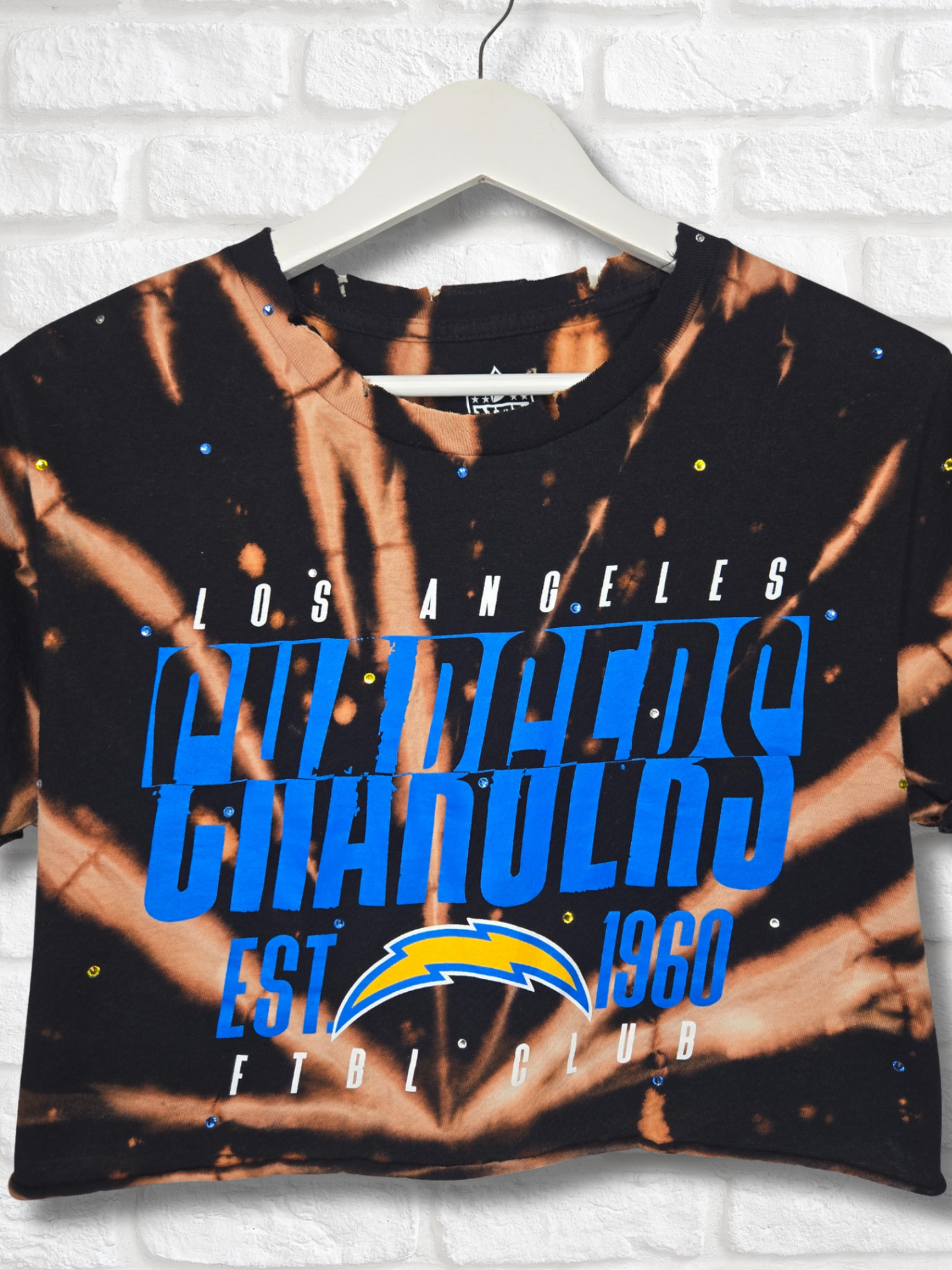 Los Angeles Chargers Crop Top