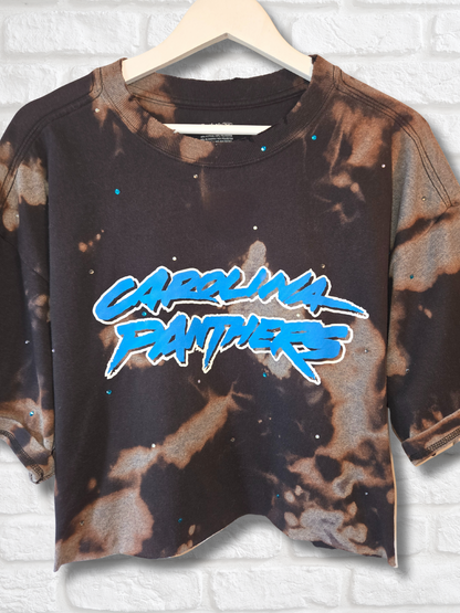 Carolina Panthers Crop Top