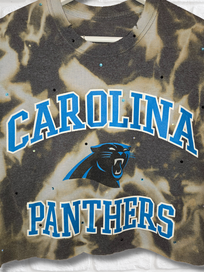 Carolina Panthers Crop Top