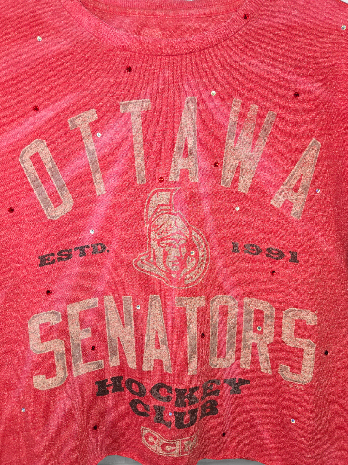 Ottawa Senators Crop Top