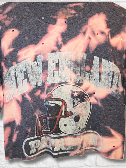 New England Patriots Crop Top