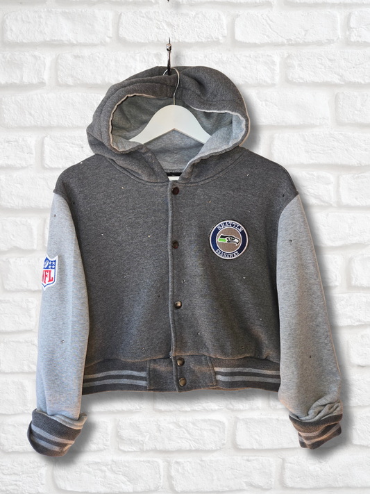 Seattle Seahawks Crop Jacket