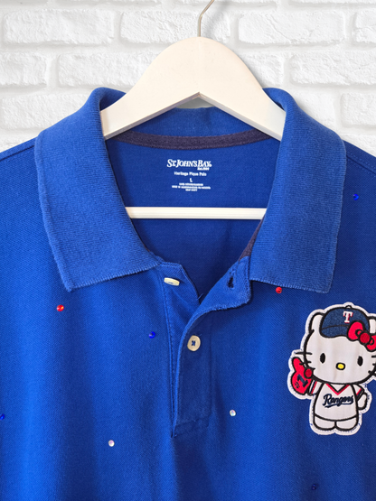 Texas Rangers HK Crop Polo