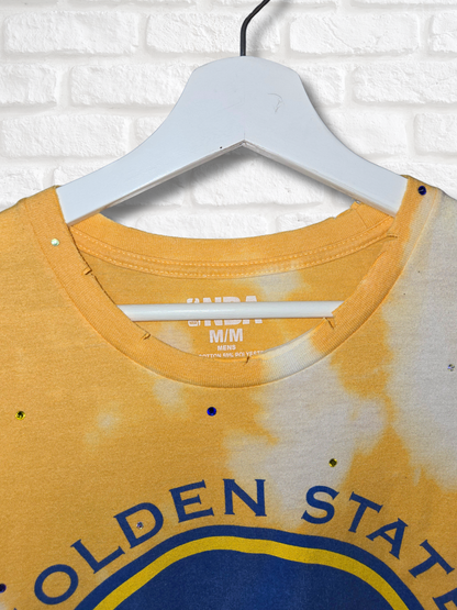 Golden State Warriors Crop Top- Medium