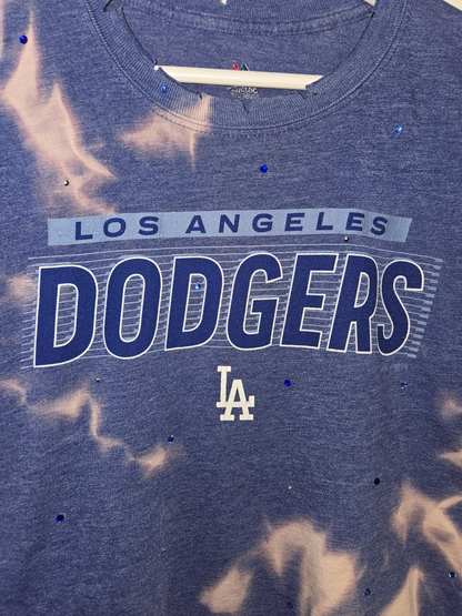 Los Angeles Dodgers Crop Top  - Medium