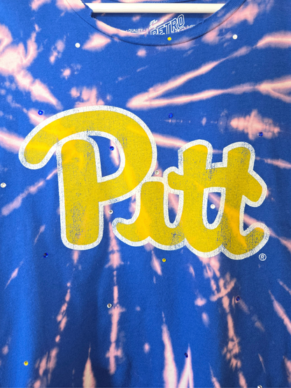 Pitt Panthers Crop Top- XL