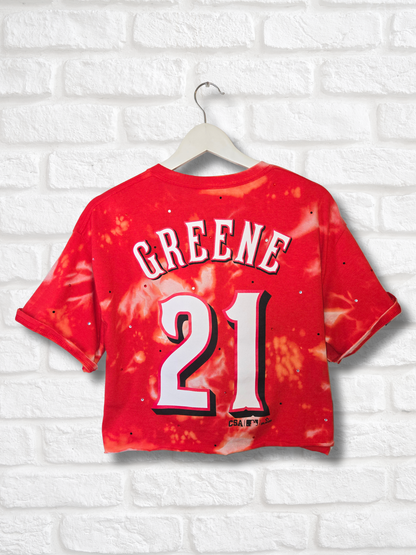 Cincinnati Reds Crop Top- Large