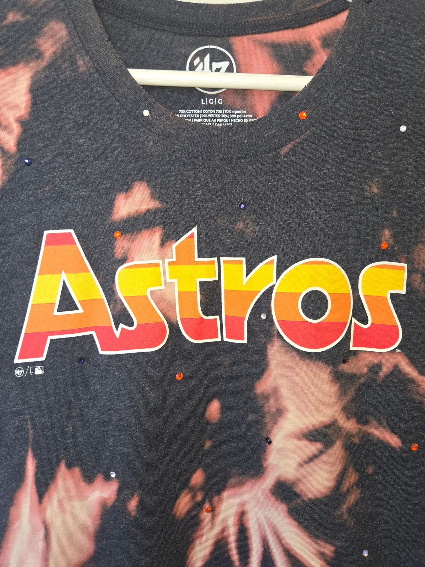 Houston Astros Crop Top- Large
