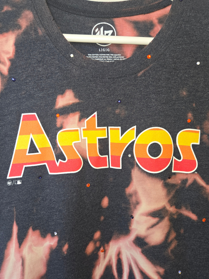 Houston Astros Crop Top- Large