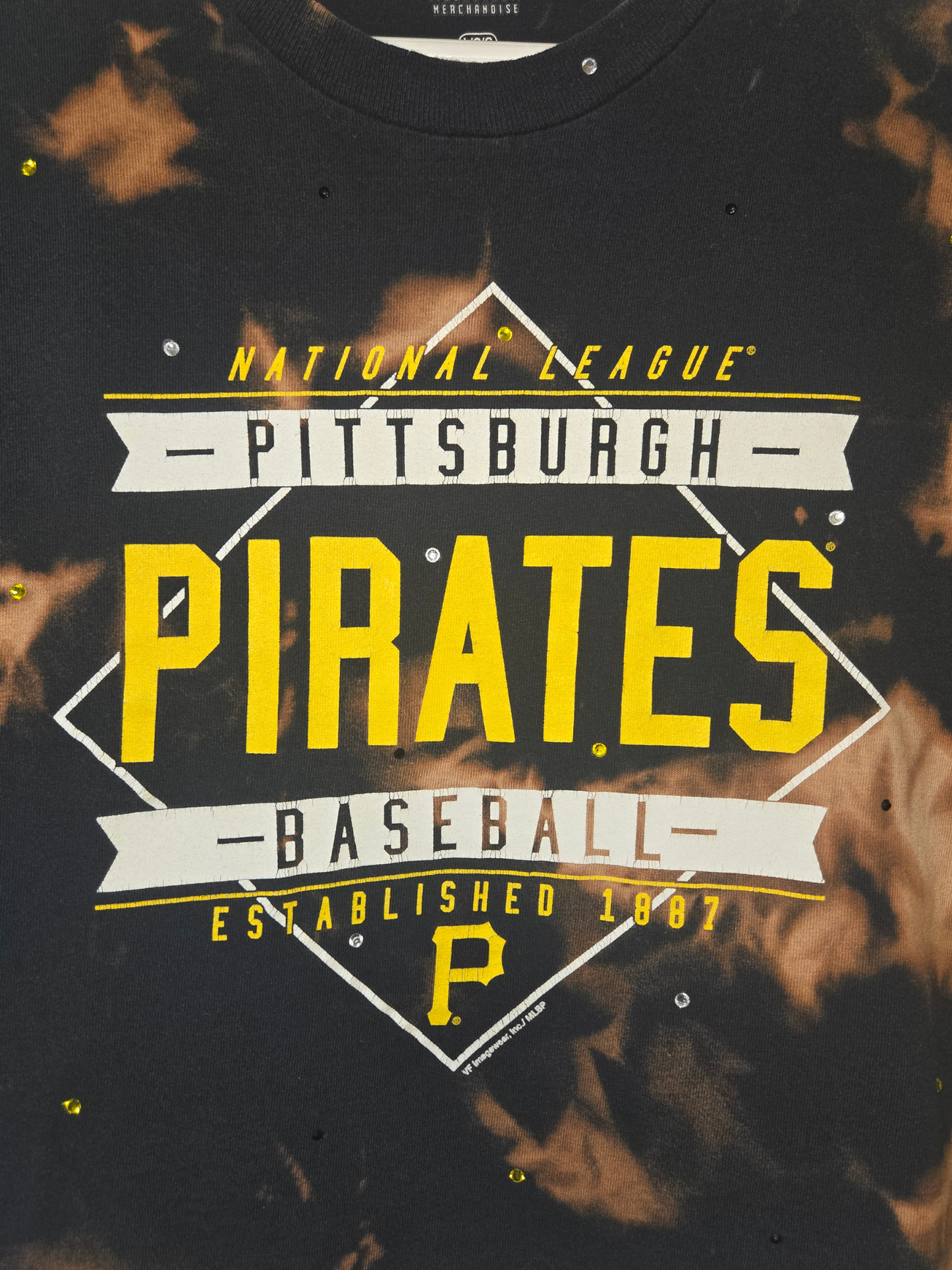 Pittsburgh Pirates Crop Top- Large
