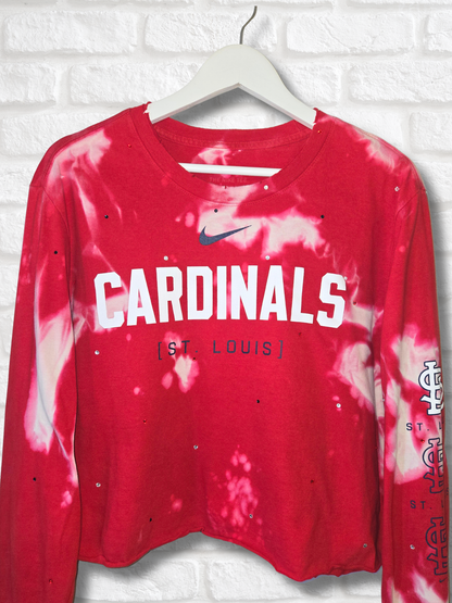 St Louis Cardinals Crop Top- XL