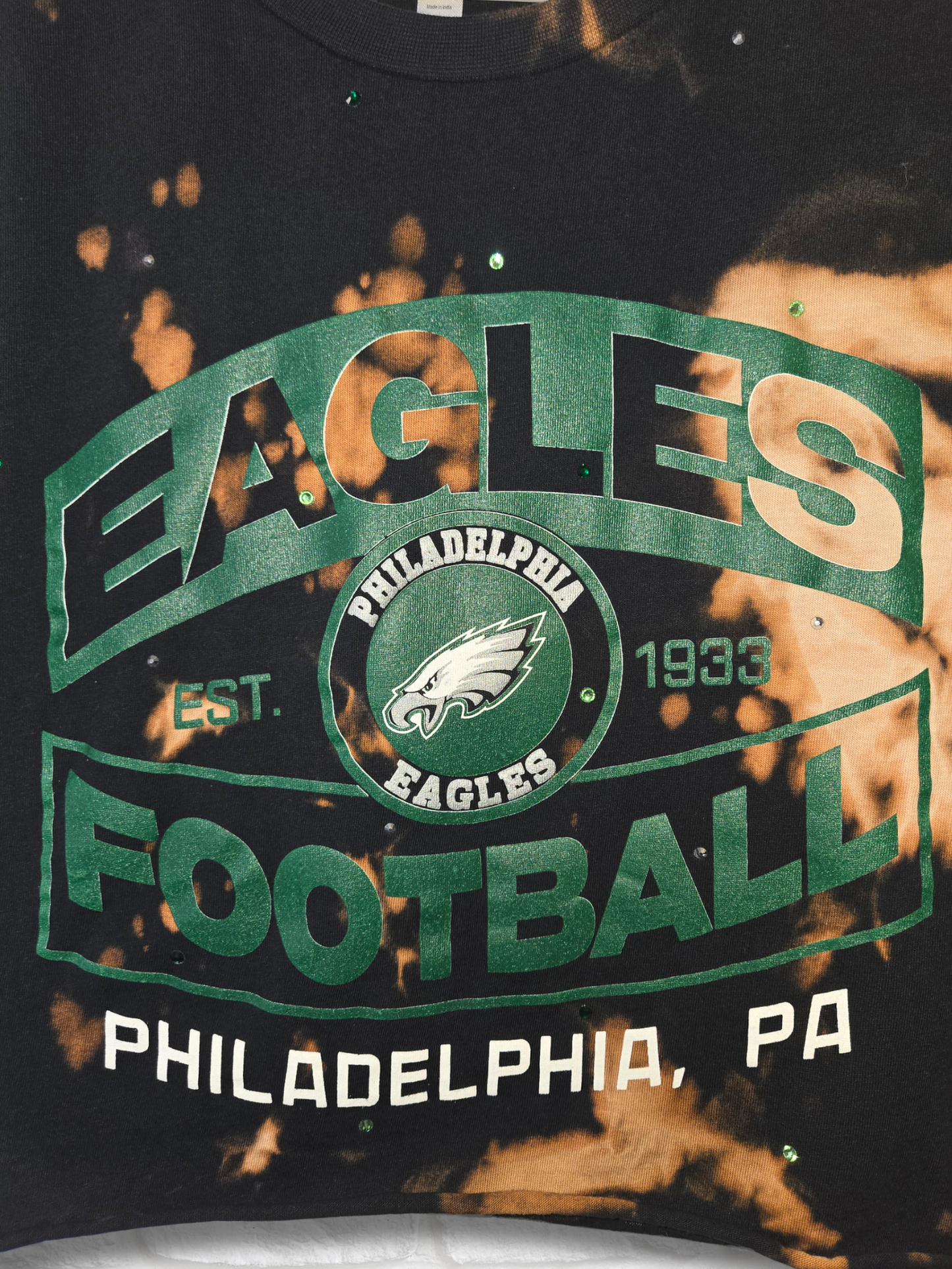 Philadelphia Eagles Crop Top- Large