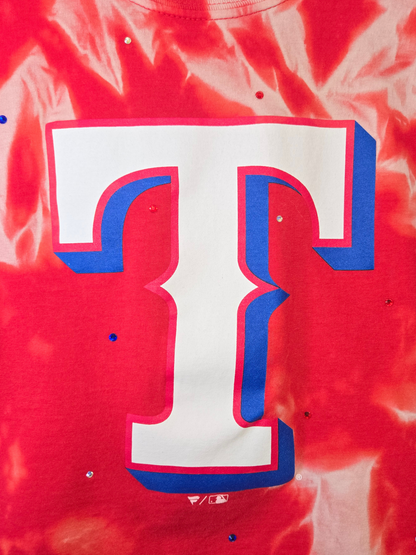 Texas Rangers Crop Top- Medium