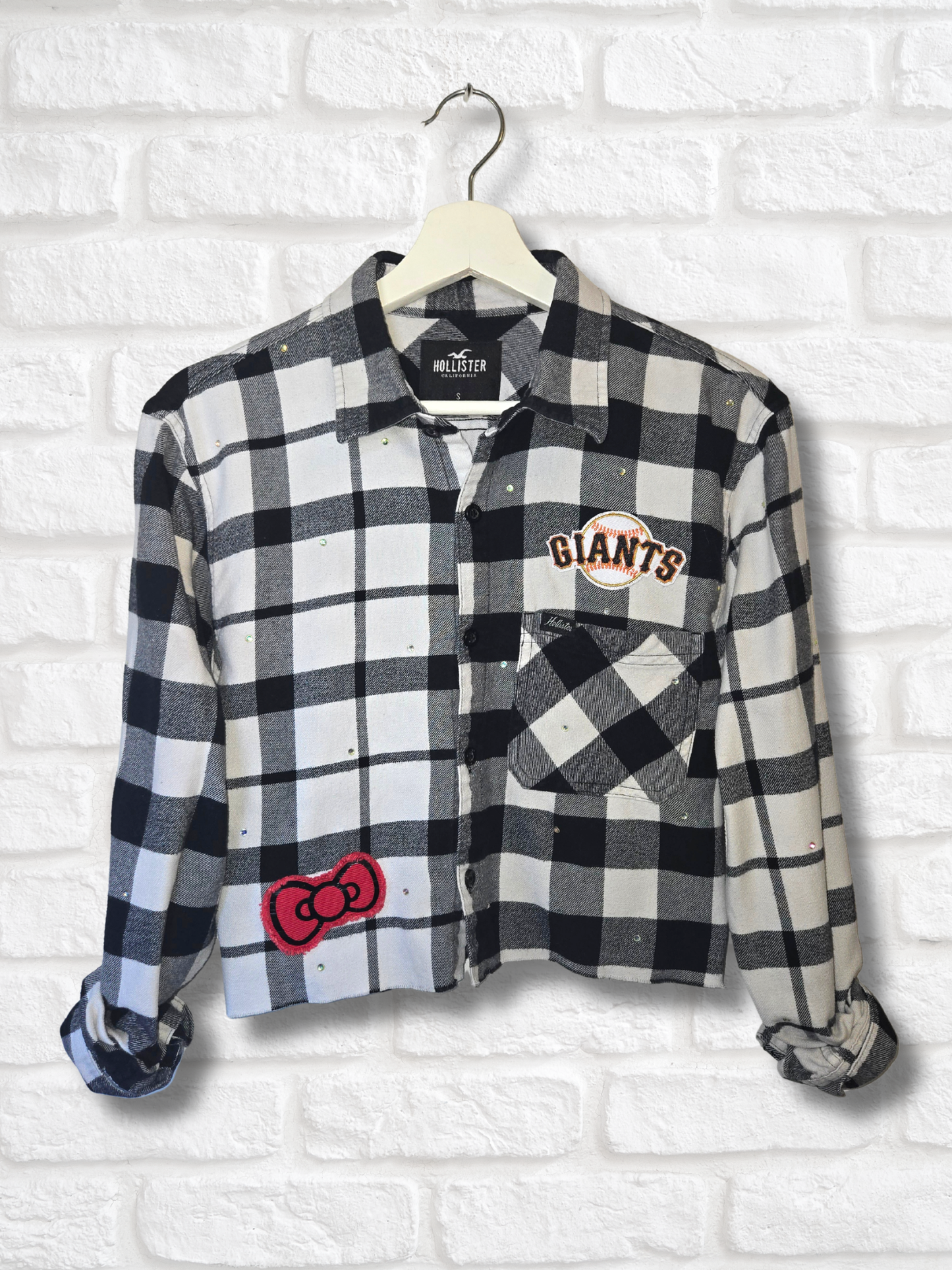 Giants HK Crop Flannel